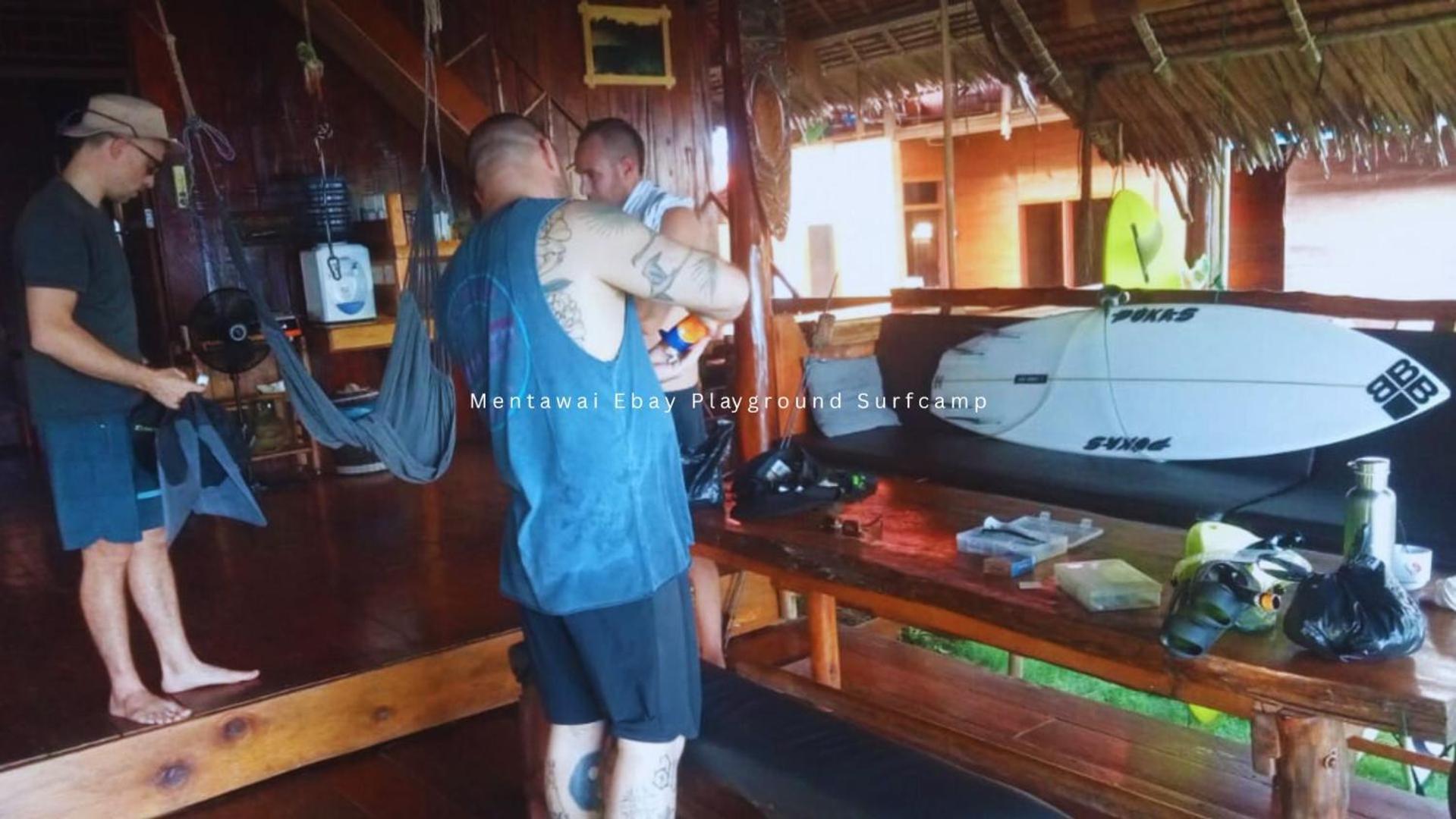 Mentawai Ebay Playground Surfcamp Villa Masokut Buitenkant foto